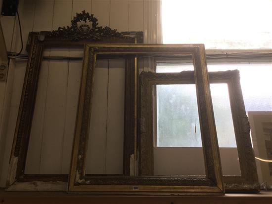 3 gilt frames